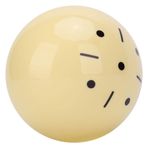 Shanrya Çarpışma direnci bilardo antrenman topu, antrenman topu, yüksek ve orta kulüplerin antrenmanı için (52,5 mm, İngilizce snooker)