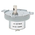 Shanrya DC12V Dişli Motor, İletim Ekipmanları için Mini Elektrik Motorları Sonsuz Tasarım