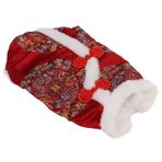 Shanrya Dog Tang Suit, Parlak Renkler Nefis İşçilik Köpekler İçin Köpekler İçin Sıcak Mont Kediler için(L)