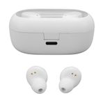 Shanrya Kablosuz Kulaklık, 5.3 Kulaklık Ergonomik Stereo Ses Hafif IPX5 Egzersiz Için 4 Kulak Tıkacı Ile Su Geçirmez (WHITE)