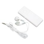 Shanrya MP3 Çalar, Destek 64G Hafıza Kartı Kararlı Taşınabilir Müzik Çalar Seyahat Için Öğrenciler Için Çalışmak Için USB Şarjı (Beyaz)