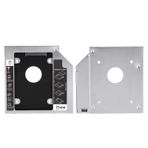 Shanrya Sabit disk kutusu, alüminyum alaşımdan bilgisayar aksesuarları, ikinci sabit disk -Caddy SATA sabit disk, dizüstü bilgisayar için (9,5 mm)