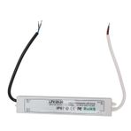 Shanrya Su Geçirmez LED Sürücü, LED Güç Kaynağı Trafosu Alüminyum Alaşımlı Gövde 24V Çıkış Alçak Gerilim 85‑264V, LCD Monitör Lambası Için (LPV-20W-24V 0.84A)