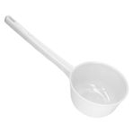 Shanrya Tarımsal Su Kepçesi, Su Kepçesi Plastik Sağlam Büyük Kalibreli Duş (WHITE)