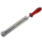 Shanrya Testere Eğe Tutucusu, Tutucu Kılavuz Testere Bileme Kiti, Testere Zincirleri için Oregon'u Bileme(Ahşap sap+braket+dosya/4.8mm)