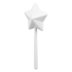Shanrya Tuzluk Ve Biberlikler, Pentagram Şekilli Tuzluk Plastik Geniş Uygulama Temalı Restoranlar Için Aşınmaya Dayanıklı (WHITE)