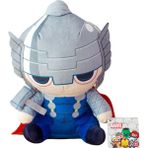 Shanyue Disney Marvel Avengers Peluş Oyuncak Kaptan Amerika Örümcek Adam Demir Adam Hulk Loki Thor (Yurt Dışından) - Açık Gri