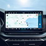 SHAOHAO [Facelift 2025] Skoda Octavia 2025 Facelift Navigator screen protector PET 4H HD ekran koruyucu film çizilmez Navigator koruyucu folyo Skoda Octavia aksesuar 2 adet