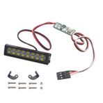 Share Goo 16 LED RC Crawler Araba LED Işık Bar Tavan Lambası Simülasyon Spot Işık Kiti 5-8.4V Traxxas TRX-4 Trx4 Eksenel SCX10 90046 RC4WD D90 CC01 RC Araba Paletli Kamyon ile Uyumlu