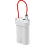 Sharge Pouch Mini - Ultra Kompakt ve Taşınabilir Powerbank - Beyaz
