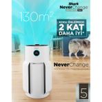 Shark 5 Yıl Değişmeyen Filitre Evcil Hayvan Tüyü Toz ve Virüs Giderici Aktif Karbon Hepa Filtreli 130M² Etkili Büyük Oda ve Evler Için Hepa Filtreli Profesyonel Hava Temizleyici HP300 - Beyaz