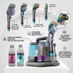 Shark Leke Çıkarıcı Hairpro Pet Başlıklı Koltuk ve Halı Yıkama Makinesi 450W Yedek Solisyonlu - Gri - Koyu Gri