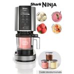 Shark Ninja Ice Cream Maker - Dondurma, Gelato, Sorbe, Smoothie Kasesi, Milkshake Dondurma Makinesi