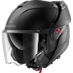 Shark Oxo Dark Shadow Mat Çene Açılır Kask