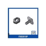 Shark Race-R/speed-R Cam Stop Vidası FX83010P - Standart - Şeffaf