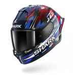 Shark Skwal Cup Replica Zarco Gp Mavi-Kırmızı-Beyaz Kapalı Kask (Pınlock Hediyelidir)