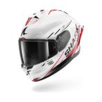 Shark Skwal Cup Speed-Tech Beyaz-Kırmızı Kapalı Kask (Pınlock Hediyelidir) - Beyaz - Kırmızı