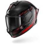 Shark Skwal Cup Speed-Tech Siyah-Kırmızı Kapalı Kask (Pınlock Hediyelidir) - XL