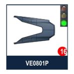 Shark Skwal I3/d-Skwal 3/rıdıll 2 Tepe Havalandırma Kapağı Büyük VE0801 - Standart - Mat Siyah