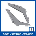 Shark VE2420P Şeffaf S900 Tepe Havalandırma