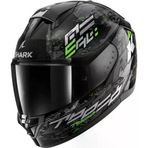 Shark Yeşil Siyah 0338 Shark Ridill 2 Molokai Kapalı Kask