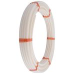 SharkBite 1/2 inç x 100 Fit Beyaz PEX-A, PEX Boru Esnek Su Borusu, Sıhhi Tesisat için Su Borusu, UA60W100