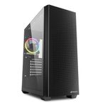 SHARKOON KASA MID TOWER PSUSUZ 1XFAN VS9 RGB BLACK