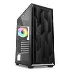 SHARKOON KASA MID TOWER PSUSUZ 4XFAN VK2 RGB BLACK