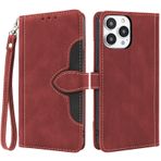 SharkProten OnePlus Ace 2 Pro için RFID Korumalı Kılıf Kapaklı Kılıf PU Deri Cüzdan Kılıf Kapak Manyetik Kapatma Destek Çubuğu Kart Yuvası Telefon Kılıfı Kırmızı