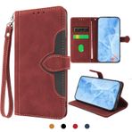 SharkProten Samsung Galaxy S20 FE 2022/S20 FE/S20 Lite için RFID Korumalı Kapaklı Kılıf PU Deri Cüzdan Kılıf Kapak Manyetik Kapatma Destek Çubuğu Kart Yuvalı Telefon Kılıfı Mavi