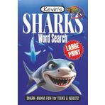 Sharks Word Search Puzzle Book: Word Searches with Easy to Read, Large Print about Sharks, Great Whites, Tigers, the Ocean and More! | 6 x 9 inches | 110 pages | 55 Puzzles