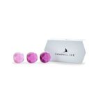 Sharksline - Chewy Ball Full Set - Mewing, Kesgin Çene Hattı İçin - Çift Çene Egzersizi, Boyun Tonlama Fitness Topu, Çene Egzersiz Aparatı (Mor)