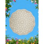Sharp & Art 12 Farklı Model 20 Cm Ahşap Mandala,okul Aktivite,sanatsal Eğitim Hobi Seti (6LI BOYA VE FIRÇA SETİ) - model-10