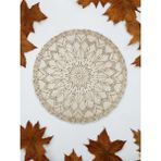 Sharp & Art 12 Farklı Model 20 Cm Ahşap Mandala,okul Aktivite,sanatsal Eğitim Hobi Seti (6LI BOYA VE FIRÇA SETİ) - model-12