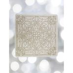 Sharp & Art 12 Farklı Model Ahşap Mandala,okul Aktivite,sanatsal Eğitim ve Hobi Seti (6lı Boya ve Fırça Seti) - model-7