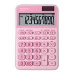 Sharp EL-M335BPK 10 Haneli Eğimli LCD Masa Üstü Hesap Makinesi Pembe - Ofis İhtiyaçları İçin İdeal