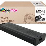 Sharp Mx-45Gtba Muadil Toner Siyah/ Mx3500 / Mx3501 / Mx4500 / Mx4501