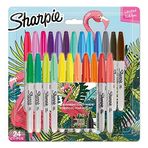 Sharpie 24'lü Fine Permanent Markör Karışık Flamingo Sharpie