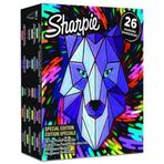 Sharpie 26'lı Karışık Kutu Kurt Fine Permanent Markör