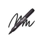 Sharpie Akrilik Markör Kalem Yuvarlak Uç Siyah Sh-2218123 (6 Lı Paket)