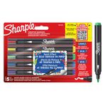SHARPIE Creative Marker Akrilik Boya Kalemleri | Yuvarlak Uçlu Su Bazlı Boya Kalemi | Mürekkep Kağıda Geçirmez ve Çoğu Yüzey Üzerine Yazar | 5 Adet