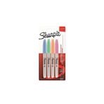 Sharpie Fine Permanent Markör Kalem Seti Pastel 4 Renk