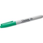 Sharpie Fine Permanent Markör Kalem Yuvarlak Uç Yeşil 0810960 (12 Li Paket)