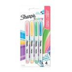 Sharpie Fosforlu Kalem Snote Cok Islevli Kesik Uc 4 Lu Blister
