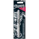 sharpie markör permanent kalem metalik gümüş tekli bls 1986004 - Yok