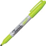 Sharpie Markör Permanent Kalem Neon Fosforlu Yeşil 1881134 (12 Li Paket)