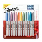 Sharpie Mystic Gems 12'li Paket Fine Permanent Markör Kalem