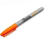 Sharpie Neon Permanent Fosforlu Turuncu Markör Kalem