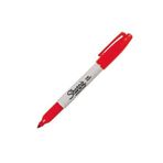 Sharpie Permanent Fine Yuvarlak Uçlu Kırmızı Markör