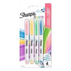 Sharpie Snote Kesik Uç 4'lü Karışık Renk Fosforlu Kalem